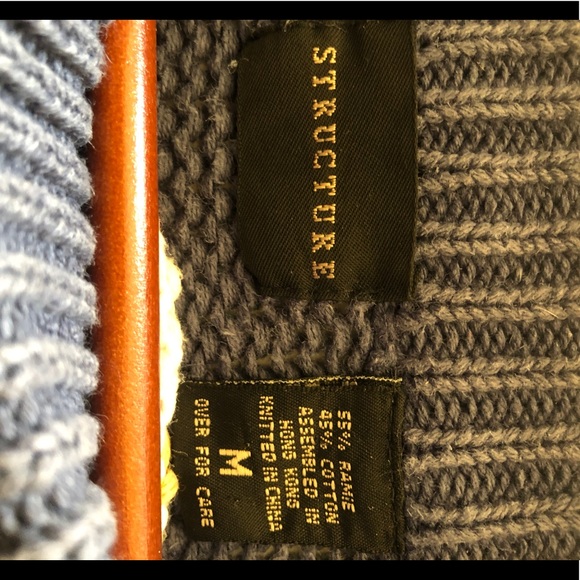 Structure Vintage 80’s Crewneck Sweater - Picture 2 of 2